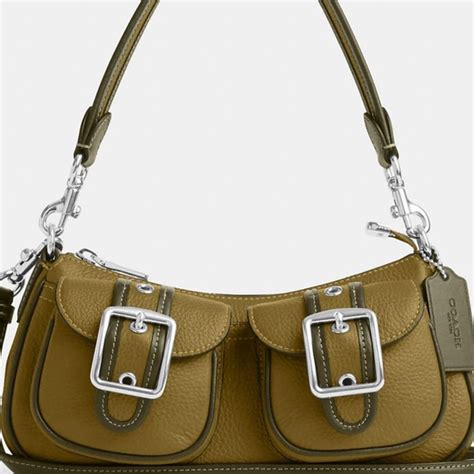 ashton baguette coach bag|coach baguette purse.